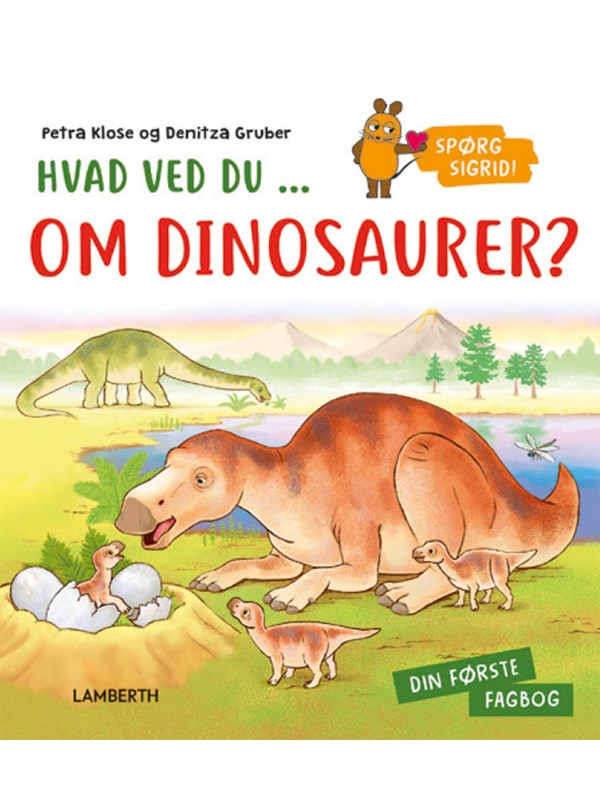 Hvad ved du om dinosaurer? - Børnebog - Hardcover