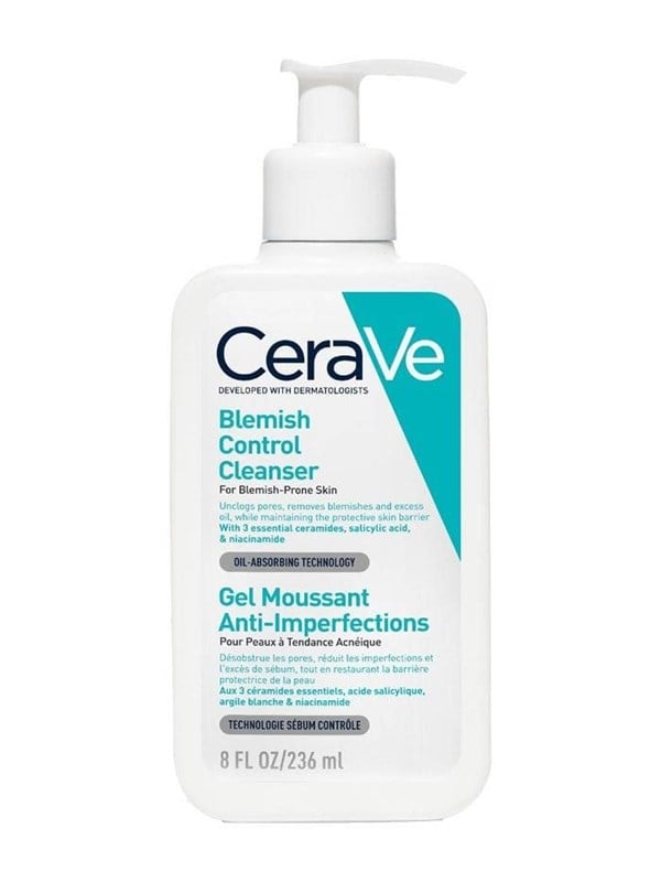 Cerave Blemish Control Cleanser - Acne Treatment Cleanser