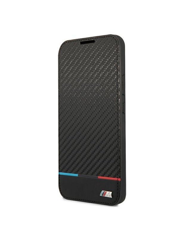 BMW Etui BMW BMBKS22MPUCARTCBK Samsung Galaxy S22+ Plus czarny/black bookcase M Collection Triangles