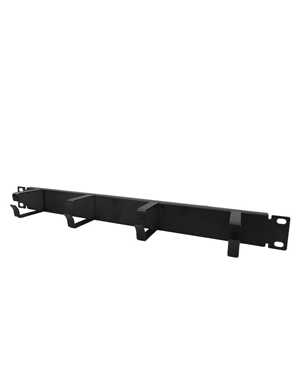 Cablio CAB-LNMCM02-1U - 1U Cable Management Panel | 4 Cable Rings | 19"