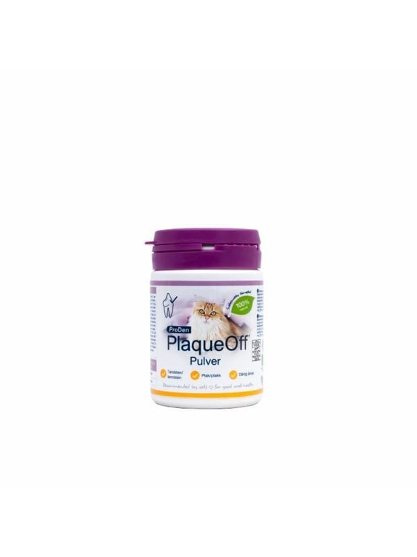 PlaqueOff til kat, 40 g, 12 stk. DK/NO.