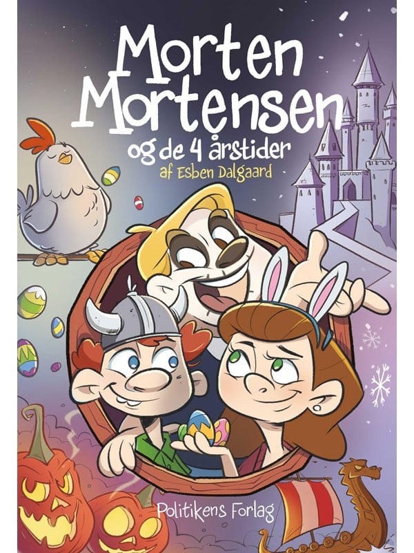 Morten Mortensen og de 4 årstider - Børnebog - Hardback