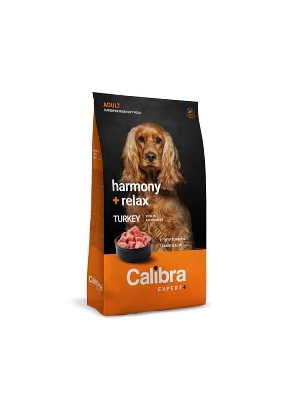 Calibra Dog EXPERT+ - Adult Harmony & Relax Turkey - 12kg
