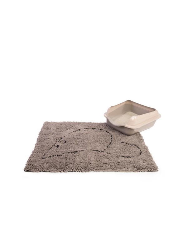 Dog Gone Smart Cat Litter Mat large 89x66cm Gre