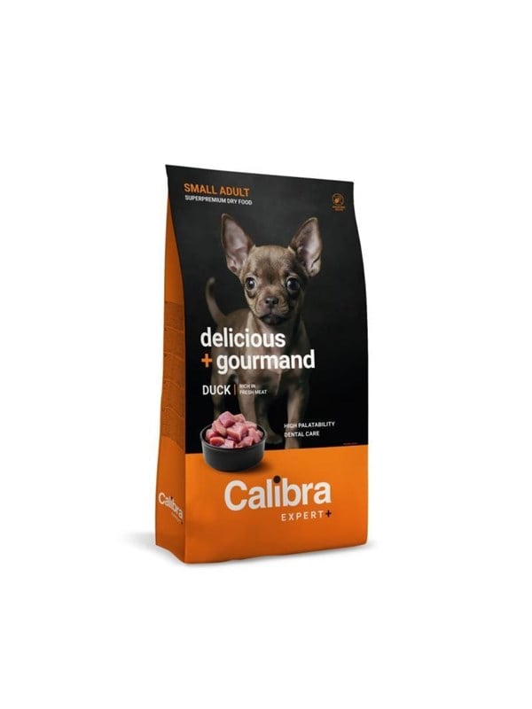 Calibra Dog EXPERT+ - Adult Small Delicious & Gourmet Duck - 1.5kg