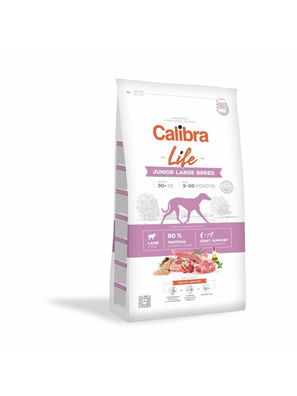 Calibra Dog Life - Junior Large Breed Lamb - 2.5kg