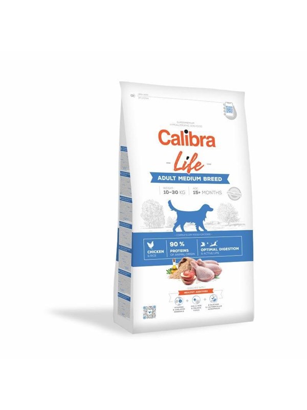 Calibra Dog Life - Adult Medium Breed Chicken - 2.5kg