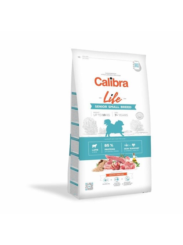 Hundefoder tørfoder Calibra Life Senior Small Breed lam 1,5 kg