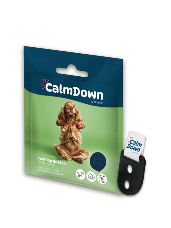 CalmDown by KRUUSE Dog MultiUse Kit - 1 Button - Pheromone Calming Aid