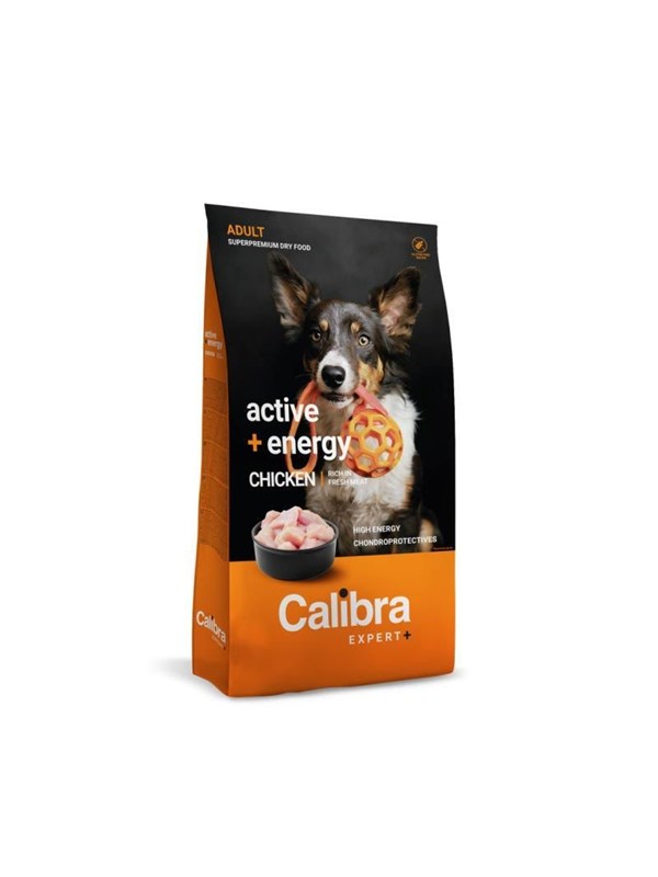 Calibra Dog EXPERT+ - Adult Active & Energy Chicken - 750g