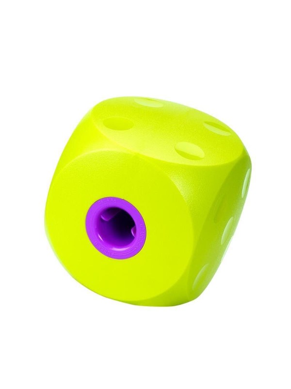 KRUUSE BUSTER Food Cube - Lime - Treat-Dispensing Slow Feeder Toy