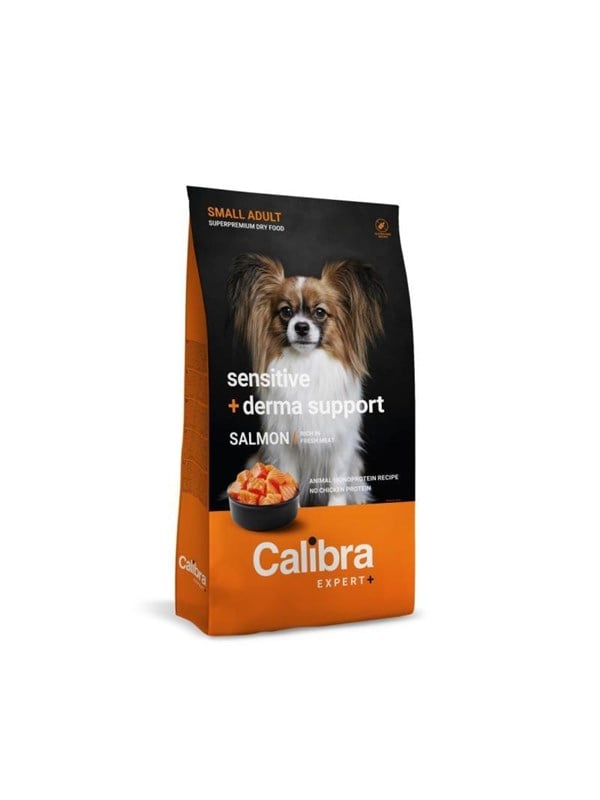 Calibra Dog EXPERT+ - Adult Small Sensitive & Derma Support - 400g