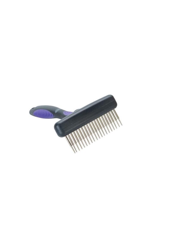 KRUUSE BUSTER Flexible Curry Comb - 20 Long Teeth