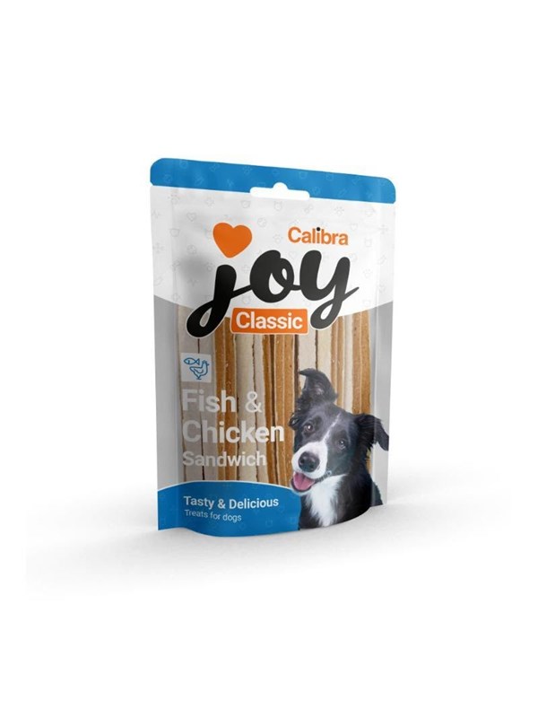Calibra Joy Dog Classic - Fish & Chicken Sandwich - 250g