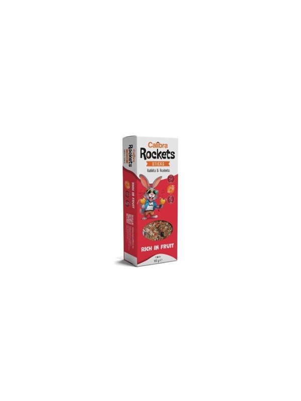 Calibra Rockets - Fruit Sticks for Rabbits & Rodents - 120g