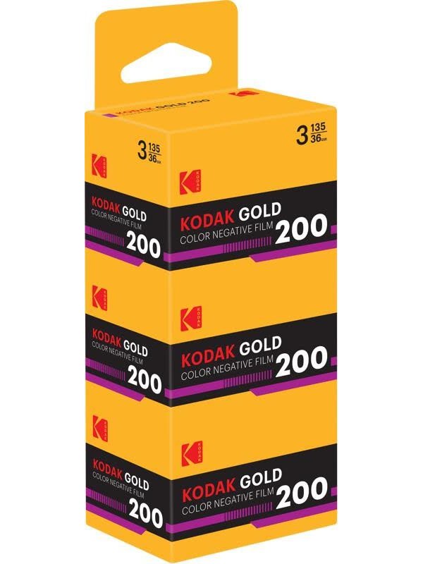 KODAK Eastman Gold 200 135-format - 36 Exposures (3-pack Vertical box)