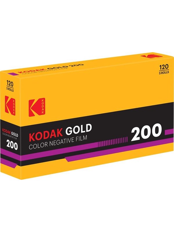 KODAK Eastman Gold 200 120-format - 5 Rolls KODAK Eastman Gold 200 120-format - 5 Rolls