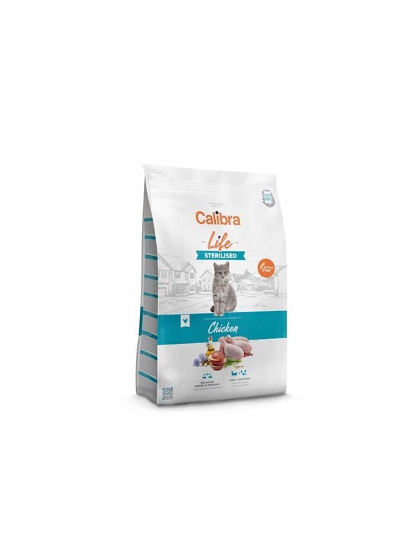 Calibra Cat Life Sterilised Chicken 6 kg