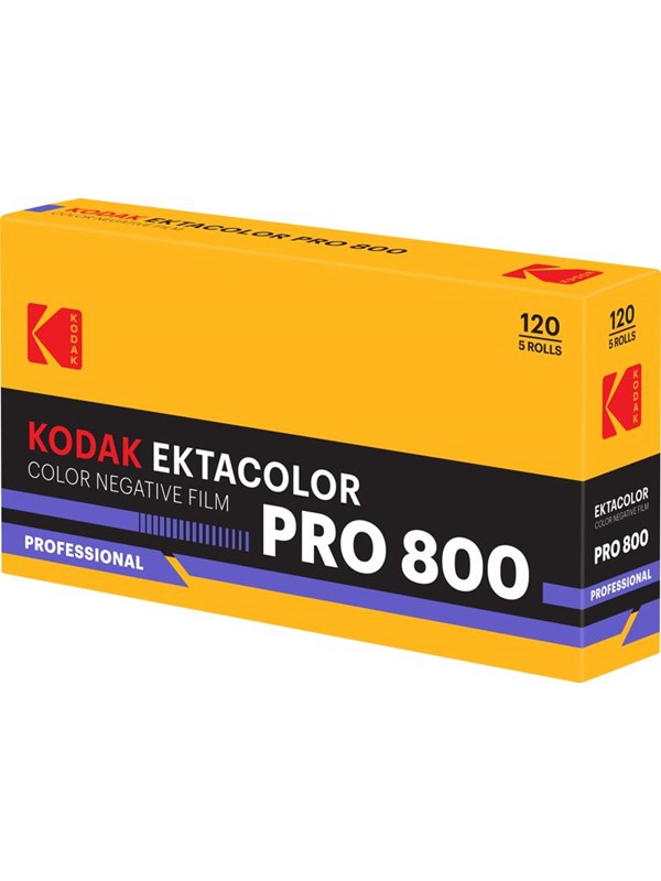 KODAK Eastman Ektacolor Pro 800 120-format - 5 Rolls