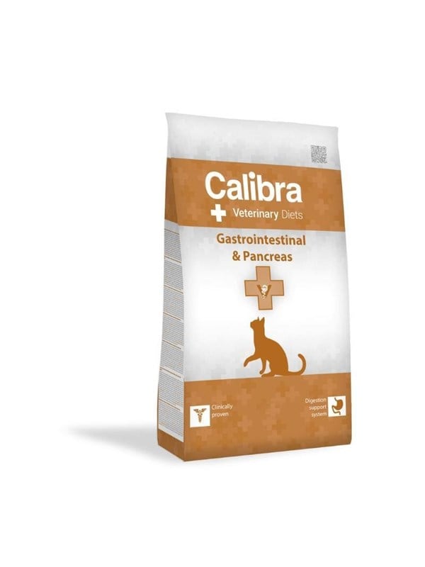 Kattemad tørfoder Calibra Veterinary Diets Gastrointestinal & Pancreas 2 kg