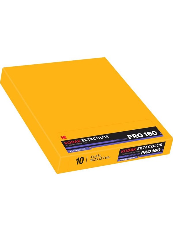KODAK Eastman Ektacolor Pro 160 4X5 - 10 Sheets KODAK Eastman Ektacolor Pro 160 4X5 - 10 Sheets