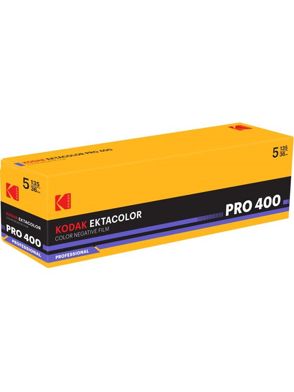 KODAK Eastman Ektacolor Pro 400 135-format - 36 Exposures - 5 Rolls