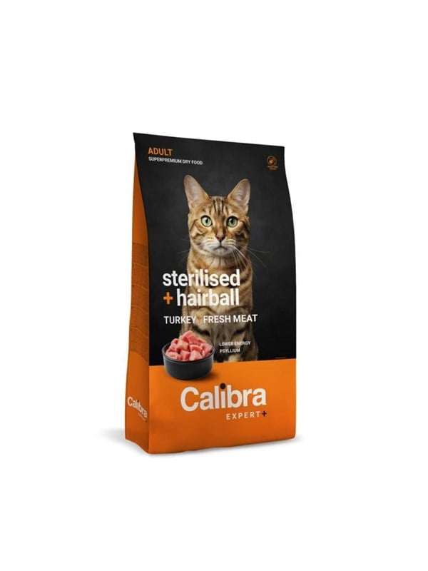 Calibra Cat EXPERT+ - Adult Sterilised & Hairball - 400g