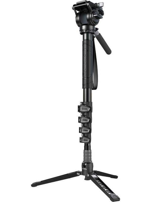 SmallRig 6624 Aluminium Monopod (5 sections) with Videohead SmallRig 6624 Aluminium Monopod (5 sections) with Videohead