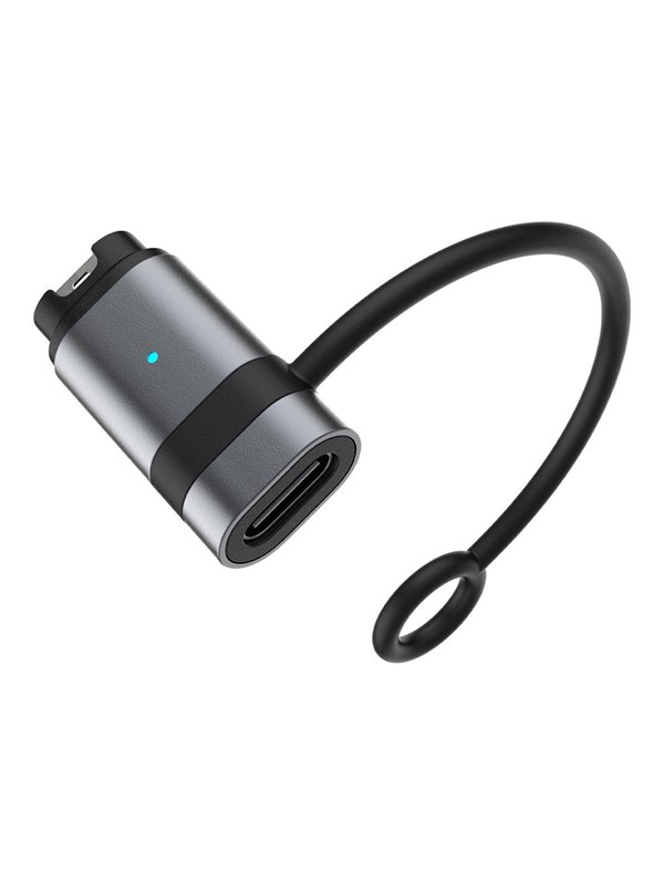 FIXED USB-C Ladeadapter til Garmin Smartwatch - Sort