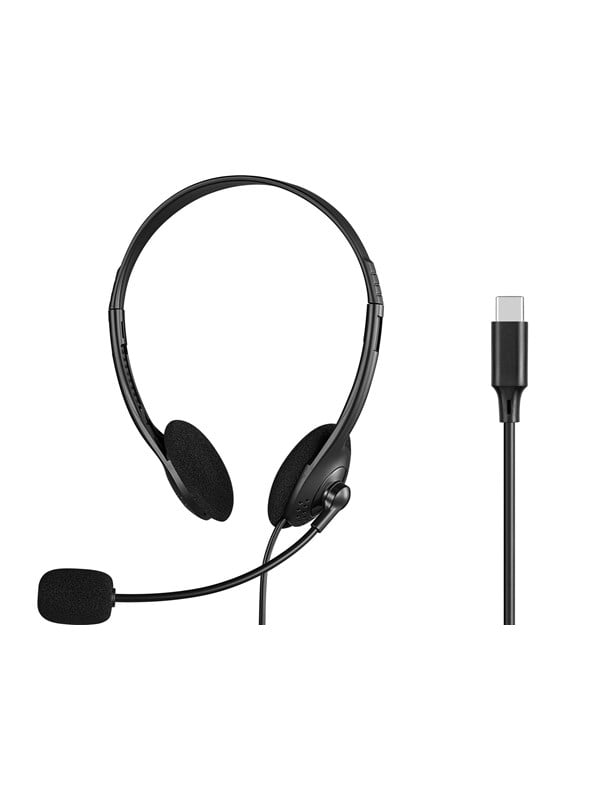 Sandberg USB-C Headset Bulk - Wired | 40mm Driver | Omni-Directional Mic