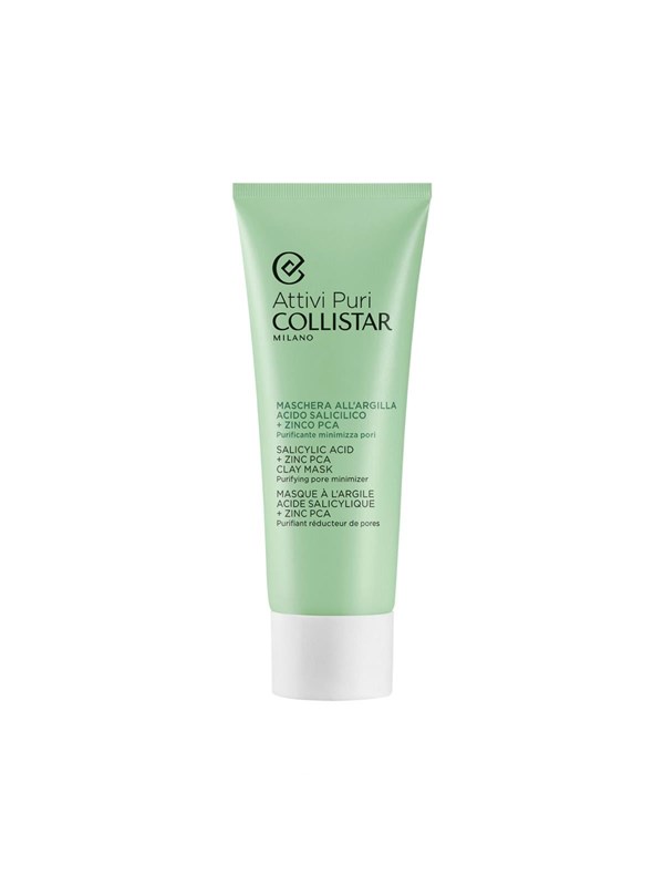 Collistar Attivi Puri Salicylic Acid + Zinc PCA Clay Mask