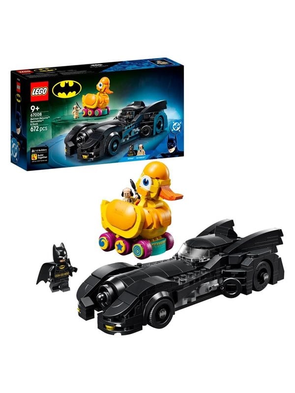 LEGO Super Heroes 67008 Batman Returns™ Batmobile™ og andebil LEGO Super Heroes 67008 Batman Returns™ Batmobile™ og andebil