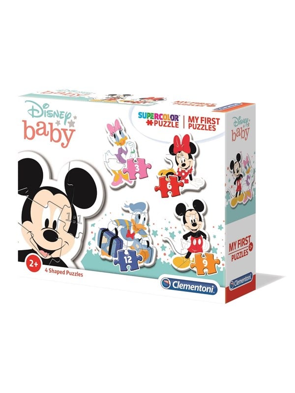 Clementoni Puzzle My First Disney 3.6.9 and 12 pieces 2D Puslespil