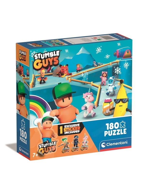 Clementoni Puzzle Square Box - Stumble Guys 180 pieces 2D Puslespil