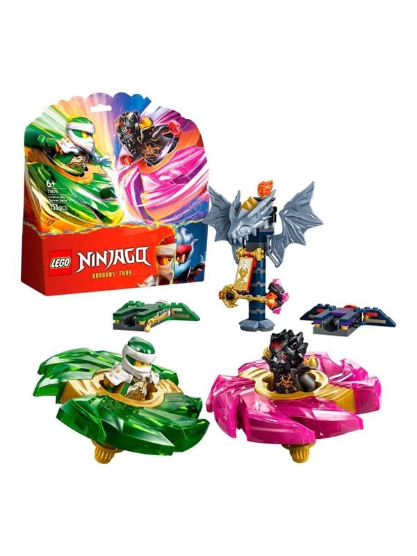 LEGO Ninjago 71875 Lloyd mod Ras - spinnerkamp LEGO Ninjago 71875 Lloyd mod Ras - spinnerkamp