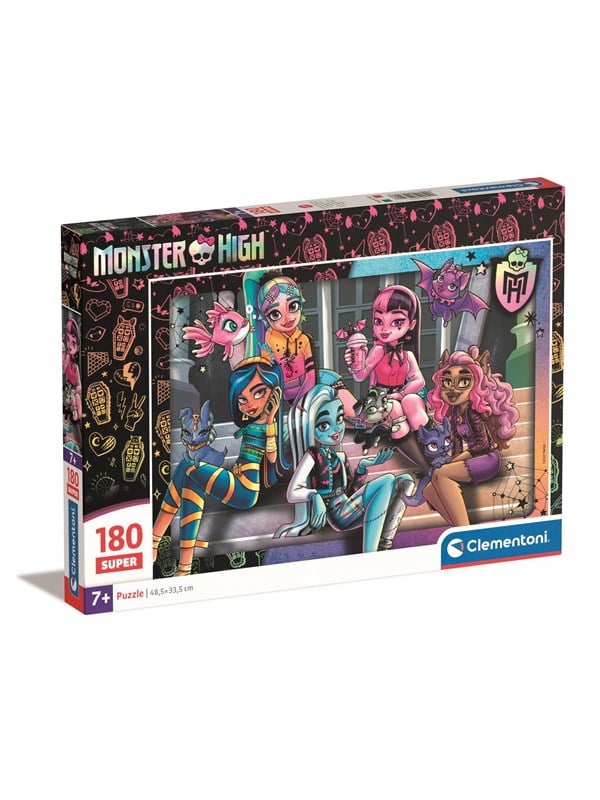 Monster High Puslespil - Super - 180 Brikker - Clementoni