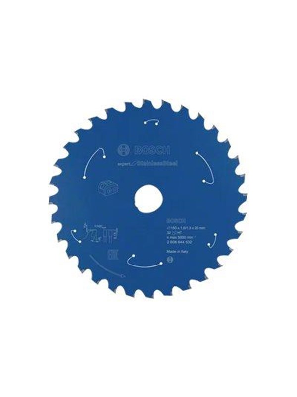 Bosch Expert for Stainless Steel-rundsavklinge til batteridrevne save 150x1,6/1,3x20 T32