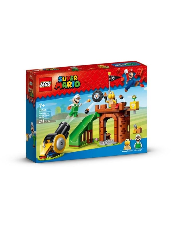 LEGO Super Mario 72061 Fire Luigi kamp mod Koopa Troopa LEGO Super Mario 72061 Fire Luigi kamp mod Koopa Troopa