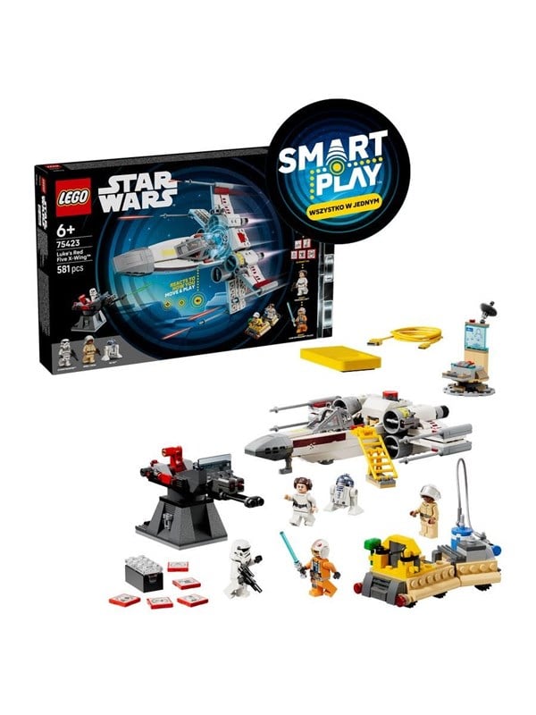 LEGO Star Wars 75423 SMART Play™: Lukes Red Five X-wing™