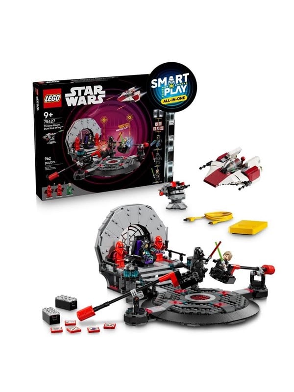 LEGO Star Wars 75427 SMART Play™: Tronsalsduel og A-wing™ LEGO Star Wars 75427 SMART Play™: Tronsalsduel og A-wing™