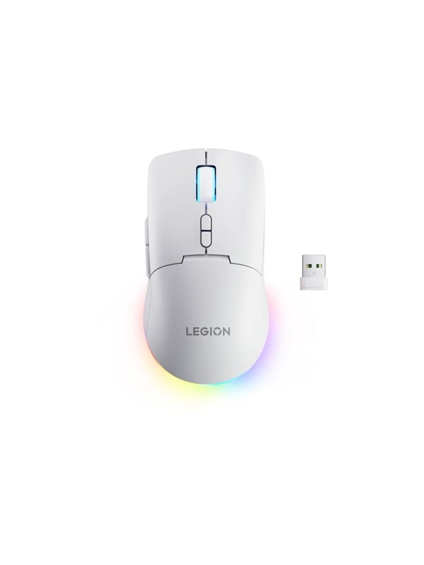 Lenovo Legion M220 - Mus - Optisk - 7 knapper - Hvid