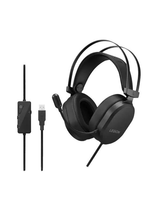 Lenovo Legion H320 7.1 Surround Sound Gaming Headset Black