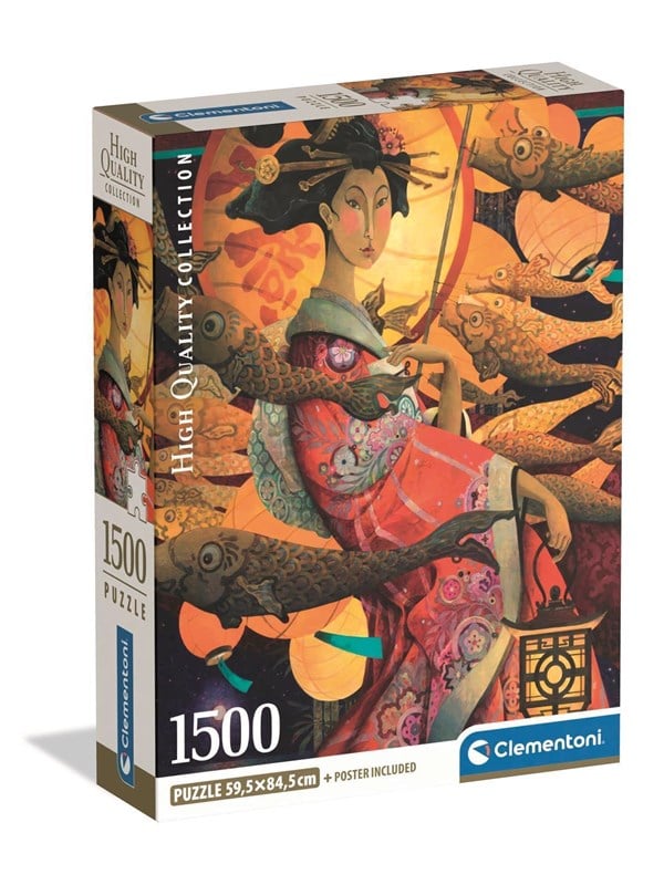 Clementoni Puzzle HQC Koinobori Dance 2026 - Compact 1500 pieces 2D Puslespil