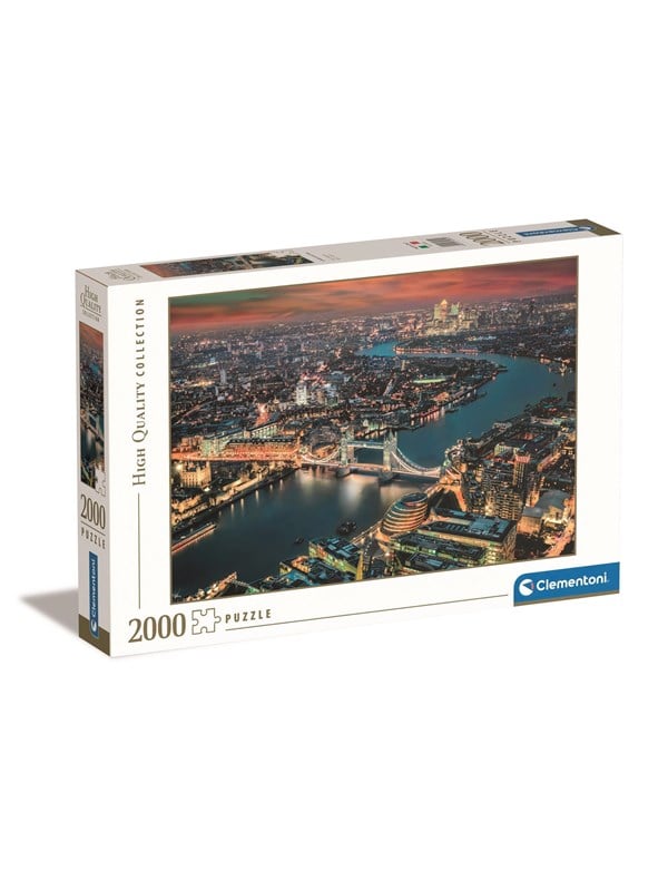 Clementoni Puzzle HQC London Aerial View 2000 pieces 2D Puslespil