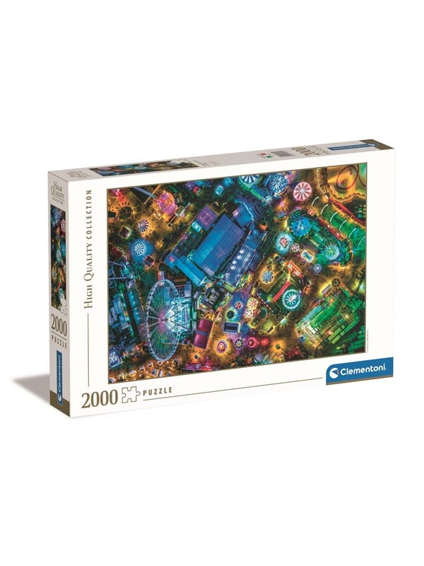 Clementoni Puzzle HQC Winter Wonderland in London Aerial View 2000 pieces 2D Puslespil