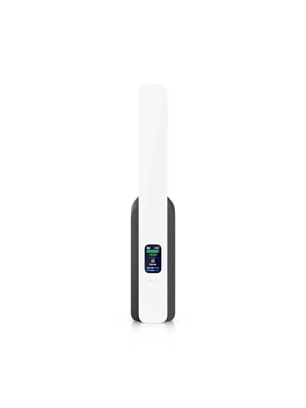 Ubiquiti U5G, Cellulær netværksmodem, Hvid, Sort, Polykarbonat (PC), Aluminium, Bord-/Væg-/Vinduesmontering, 2,9 cm (1.14), Gigabit Ethernet