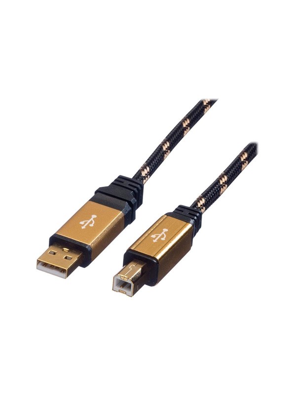 Roline Gold - USB cable - USB to USB Type B - 4.5 m