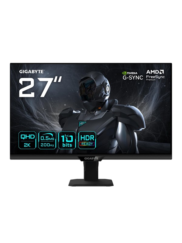27" GIGABYTE G27Q20T - 2560x1440 (QHD) - 200Hz (OC 210Hz) - IPS