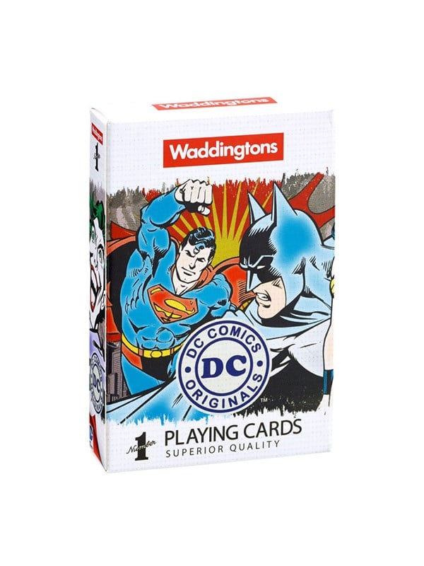 Winning Moves DC Superheroes Retro - Playing Cards (ENG)