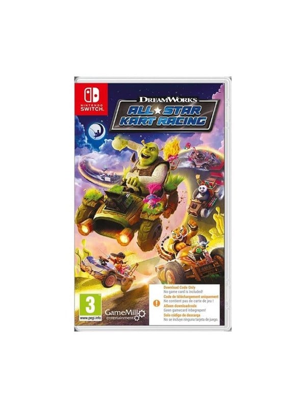 DreamWorks All-Star Kart Racing (Code in a Box) - Nintendo Switch - Racing